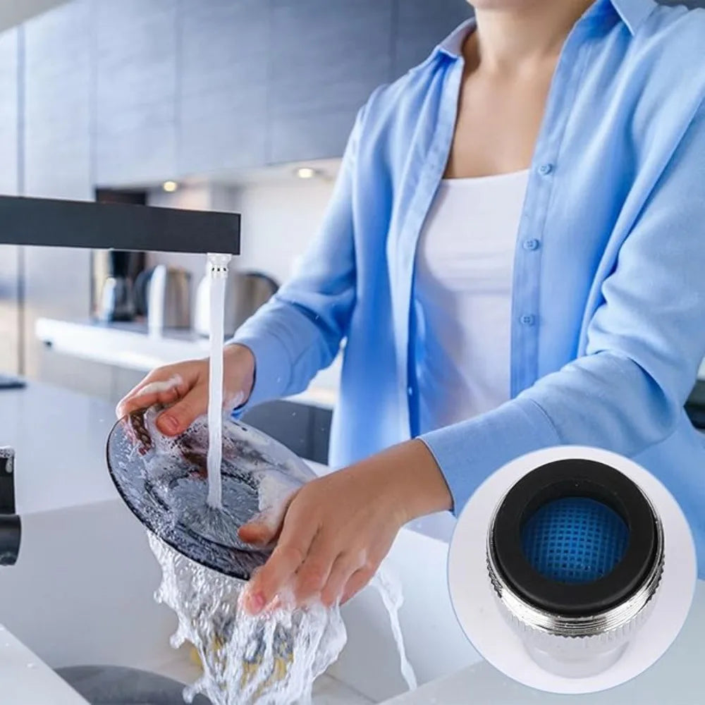 360° Swivel Brass Faucet Aerator & Dishwasher Adapter