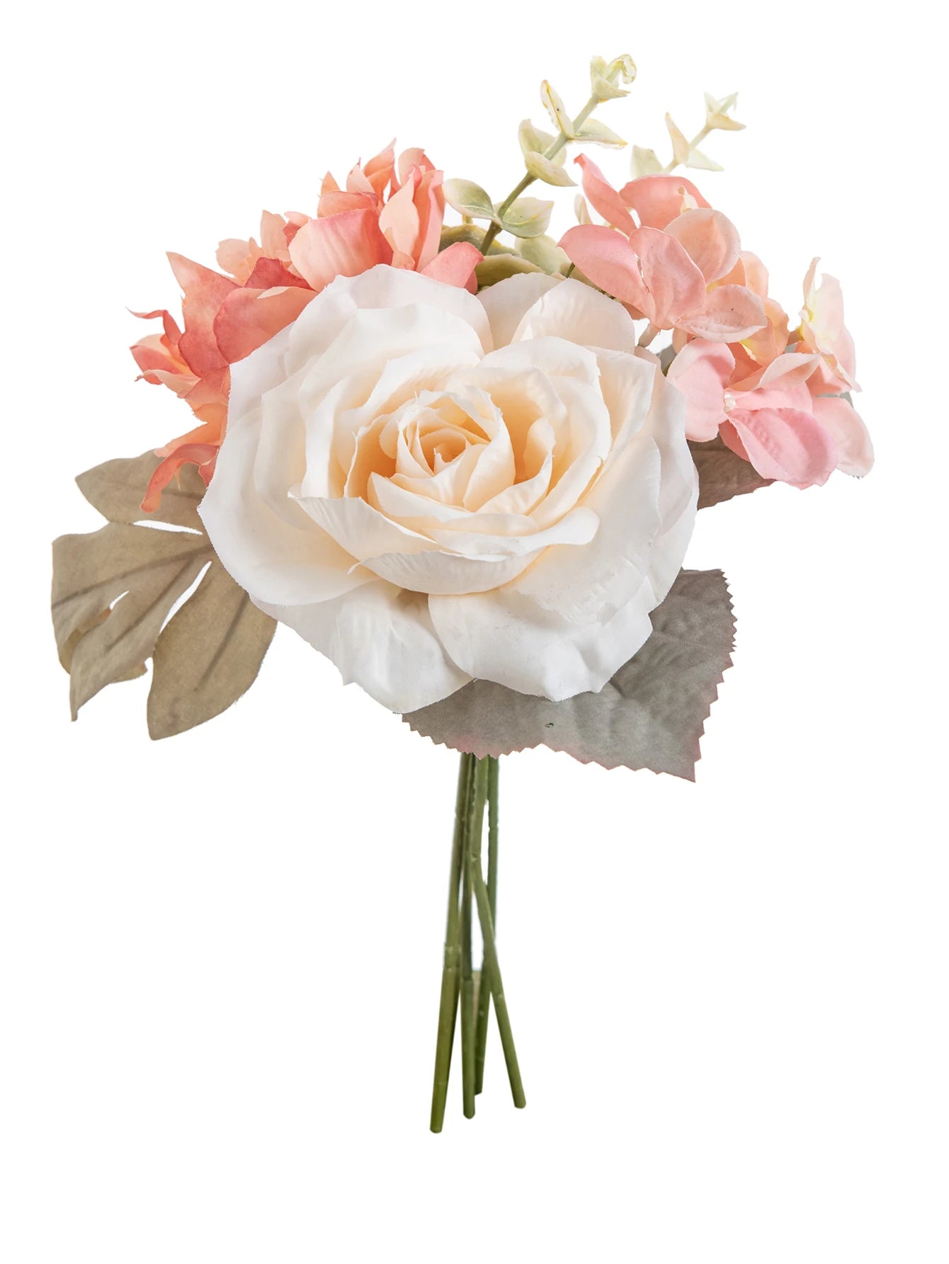 Artificial Silk Rose Peony Bouquet | Wedding & Home Decor