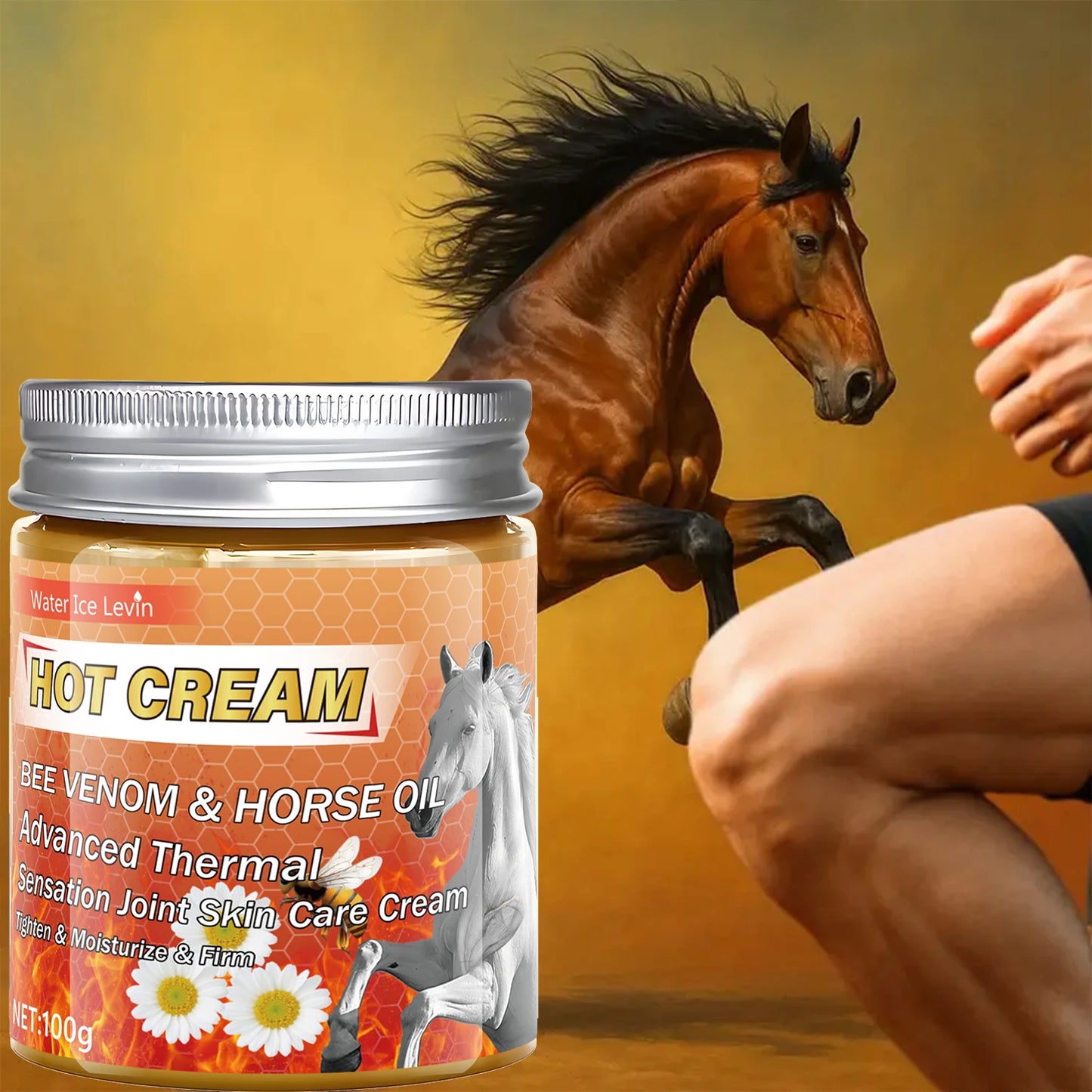 Bee Venom & Horse Oil Thermal Body Cream – Firm & Moisturize