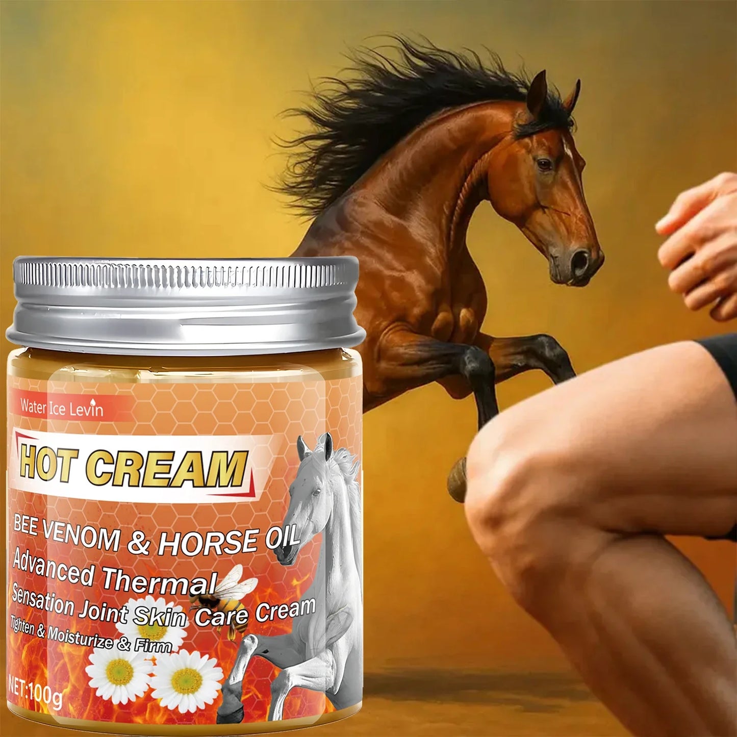 Bee Venom & Horse Oil Hot Cream – Firm & Moisturize Skin