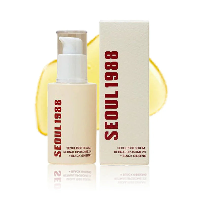 SEOUL 1988 Retinol Vitamin C Ginseng Face Serum & Eye Cream Set