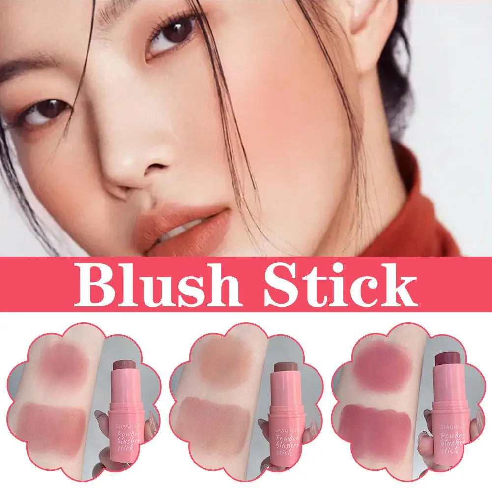 Eelhoe Rose Blush Stick – Cream Cheek Tint & Natural Matte Glow