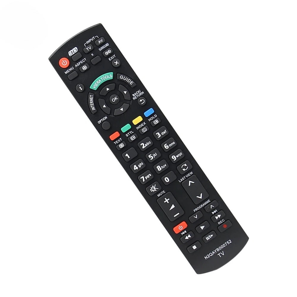 N2QAYB000752 Remote Control for Panasonic TV N2QAYB000572 N2QAYB000487 EUR7628030 EUR7628010 N2QAYB000352 N2QAYB000753 Peaceful Pleasures Health and Wellness black
