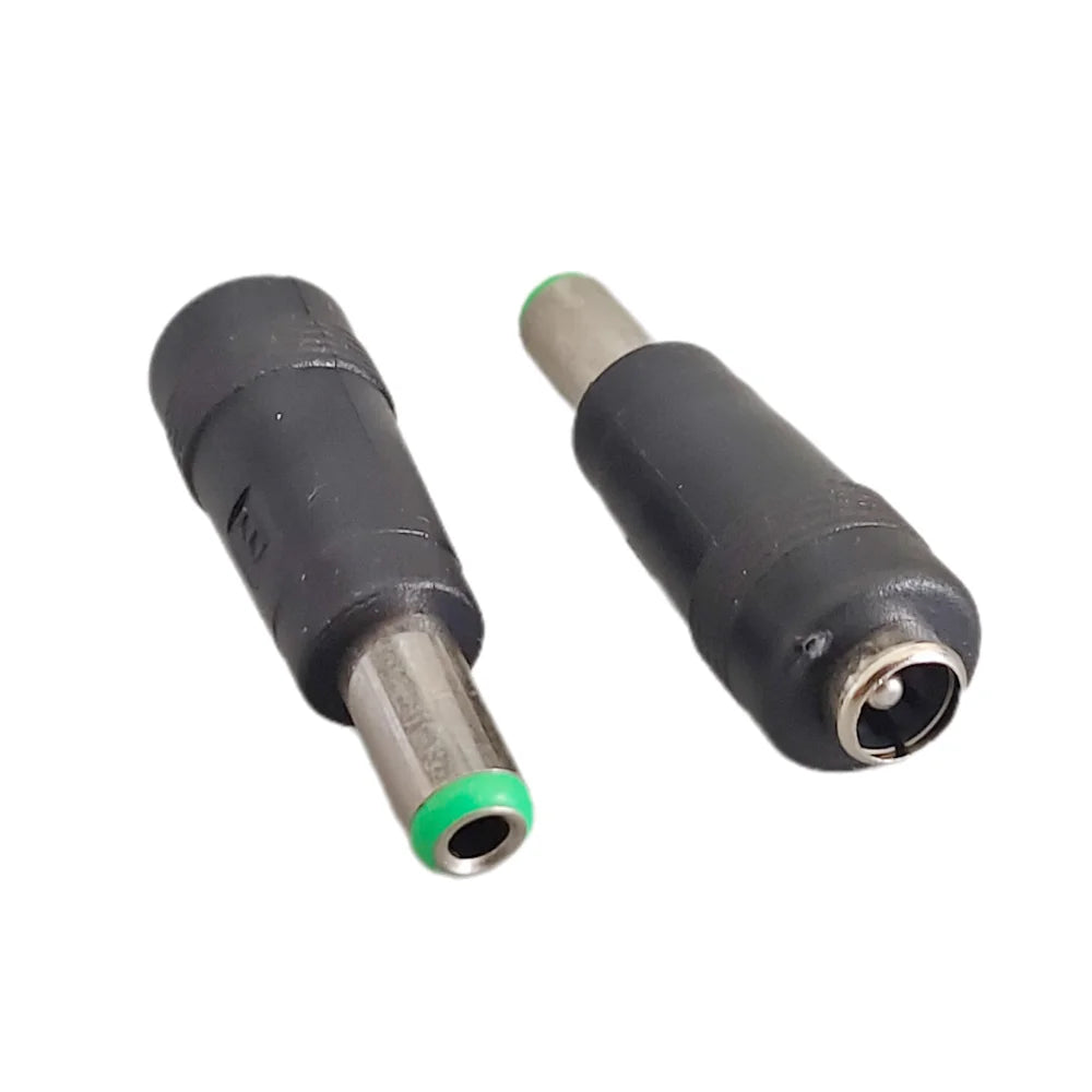 DC Power Male to Female Adapter 3.5x1.35mm 4.0x1.7mm 4.8x1.7mm 5.5x1.7mm 5.5x2.1mm 5.5x2.5mm 6.3x3.0mm 6.0x4.4mm Lapto Connector Peaceful Pleasures Health and Wellness 6.3x3.0mm 2Pcs