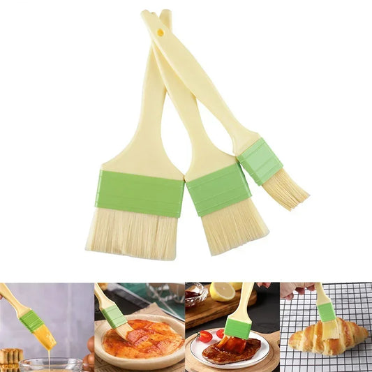 Basting Brush Set – BBQ, Baking & Pastry Oil Brushes 3 Sizes Basting Brush Set Oasis Select