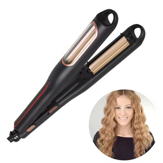 Multi Volumizing Hair Ceramic Automatic Curling Iron Wave Hair Crimper Automatic Rotating Electric Hair Crimper Styling Tools Peaceful Pleasures Health and Wellness