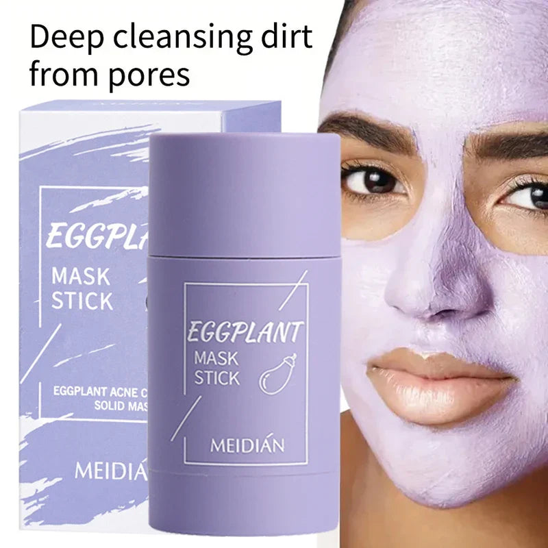Green Tea & Eggplant Mud Mask Stick – Deep Clean & Moisturize