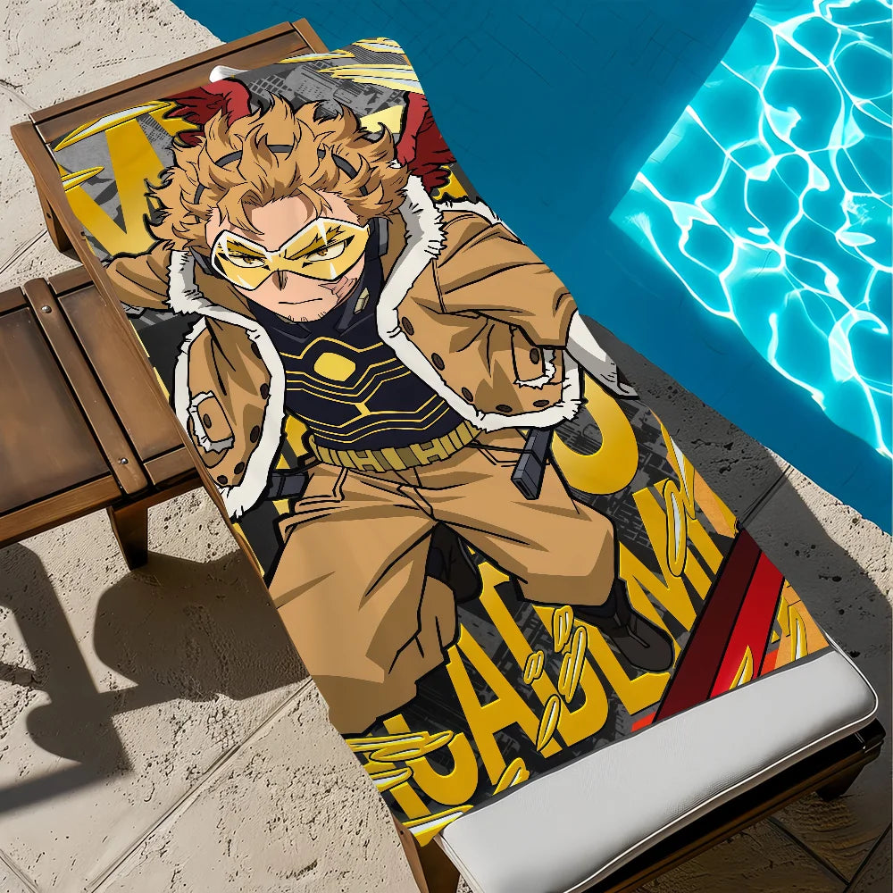 My Hero Academia Hawks Anime Beach Towel | Quick Dry