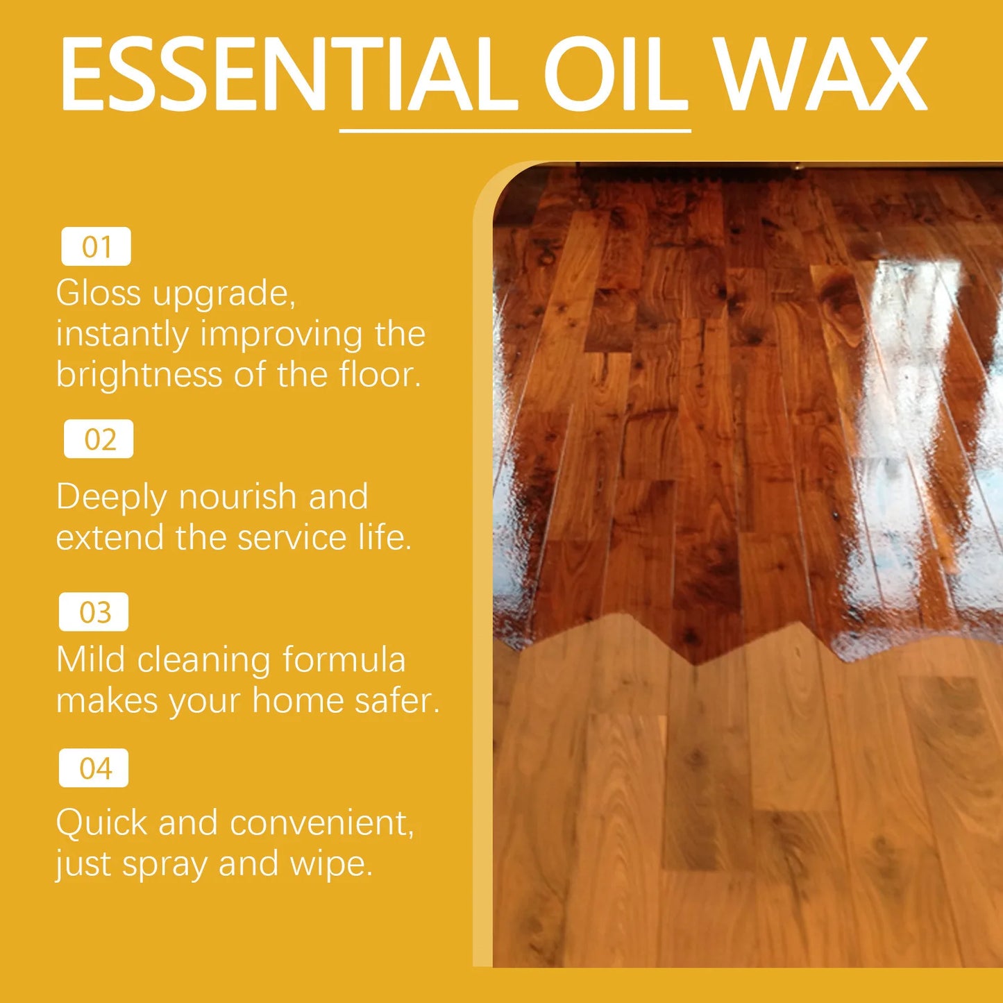 Beeswax Furniture Polish Spray | Wood Care, Waterproof & Shine