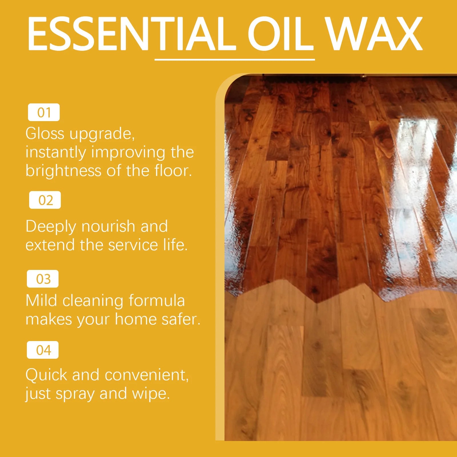 Beeswax Furniture Polish Spray | Wood Care, Waterproof & Shine Furniture Polish Spray Peaceful Pleasures Health and Wellness