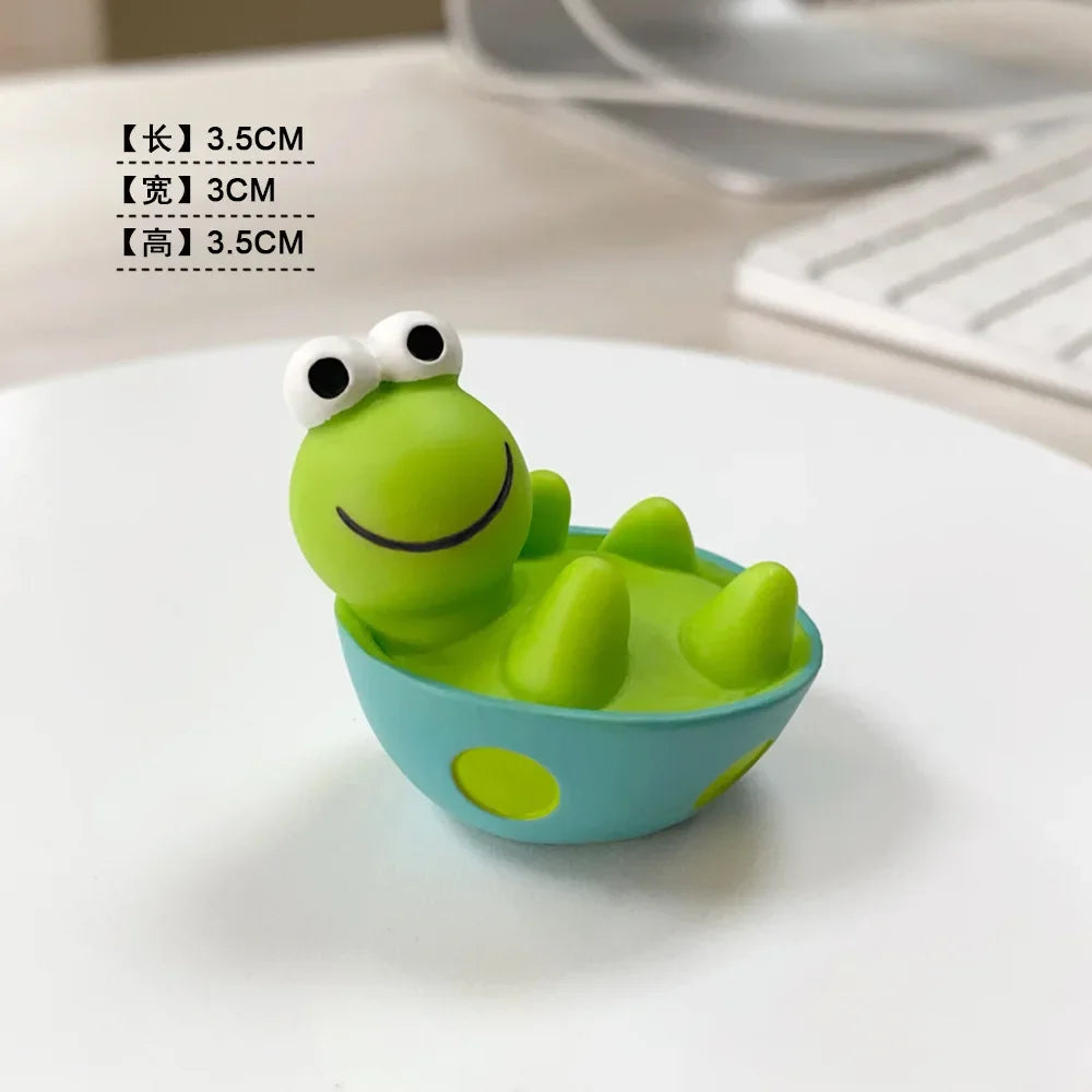 Mini Resin Turtle Car Dashboard Ornament | Cute DIY Decor