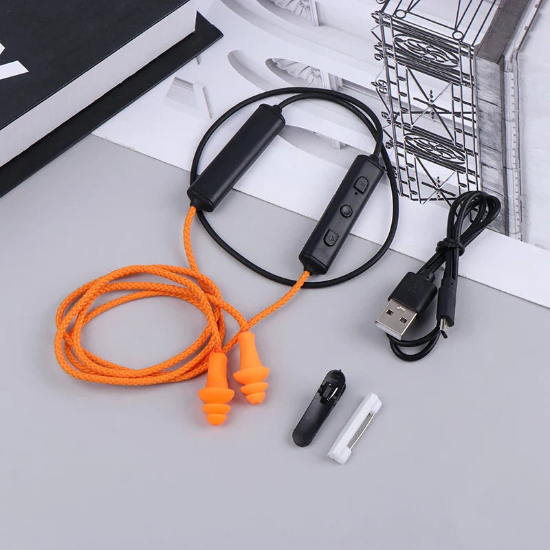Bluetooth Ear Plug Headset – Hearing Protection for Work Sites
