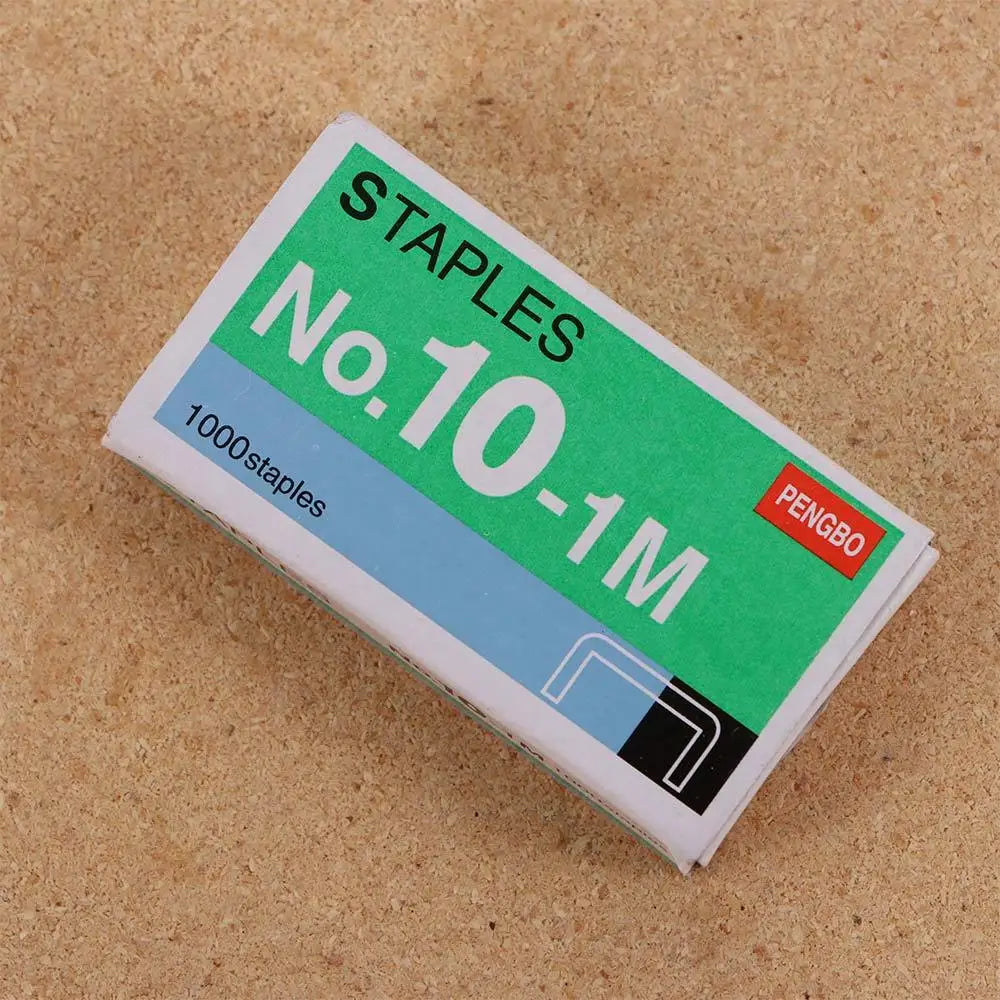 High quality Universal Stationary For Stapler Anti-rust 1000Pcs/Box No.10 Binding Stapler Metal Staples Mini Staple Staples Peaceful Pleasures Health and Wellness
