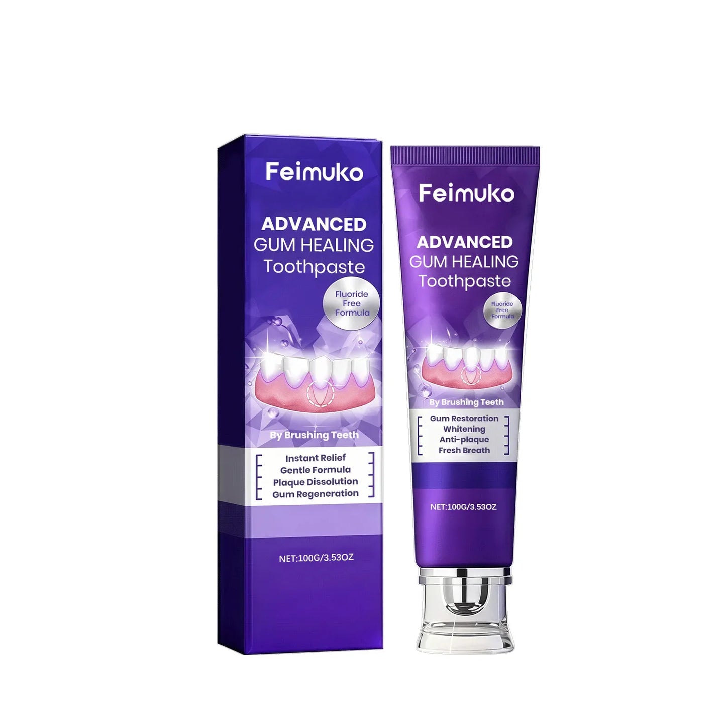 FEIMUKO Anti-Cavity Toothpaste – Enamel Repair & Gum Care