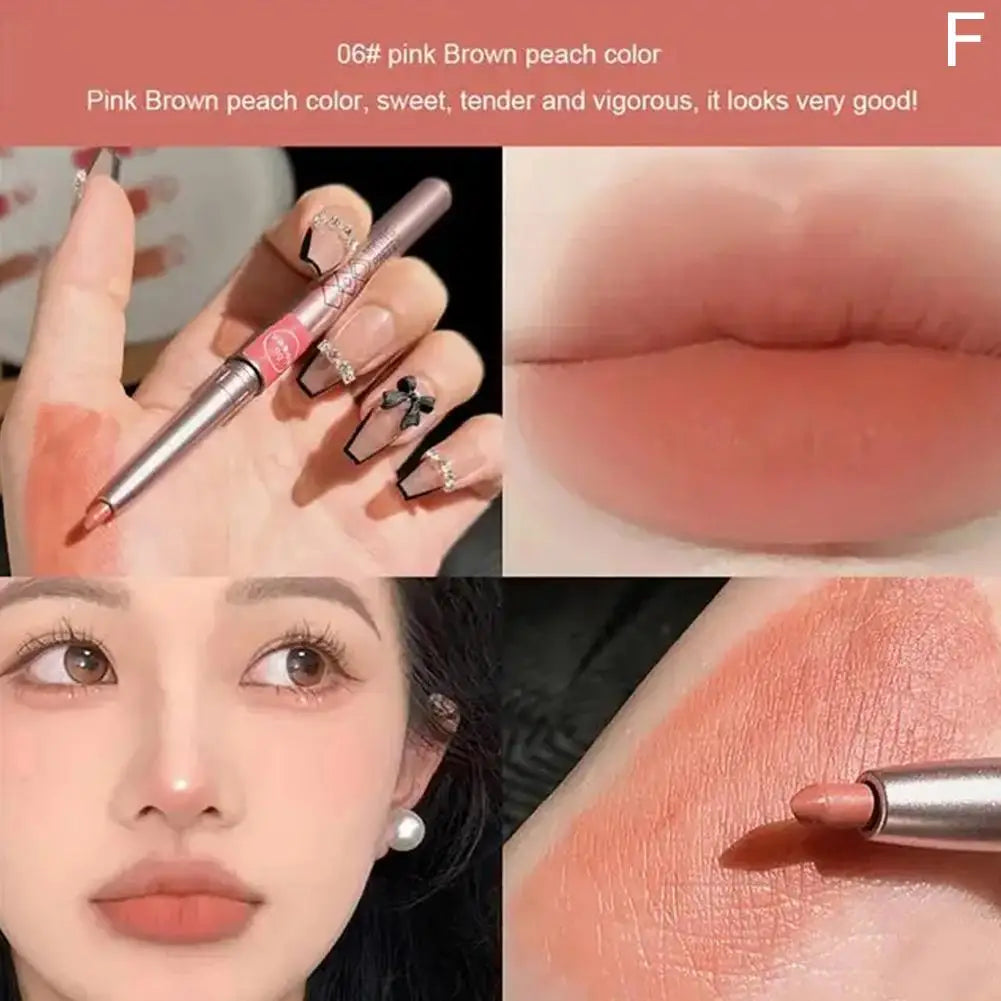 Matte Waterproof Automatic Lip Liner – Long-Lasting Moisturizing