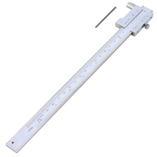 0 Parallel Crossed Caliper Stainless Steel Vernier Marking Gauge Peaceful Pleasures Health and Wellness Default Title