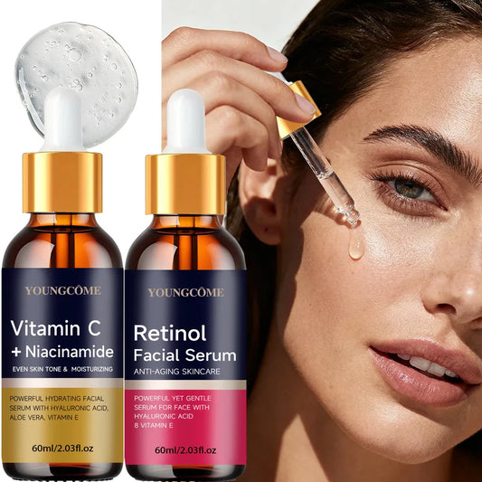 YOUNGCOME Retinol Face Serum – Hydrating Pore-Minimizing Essence Retinol Face Serum Oasis Select