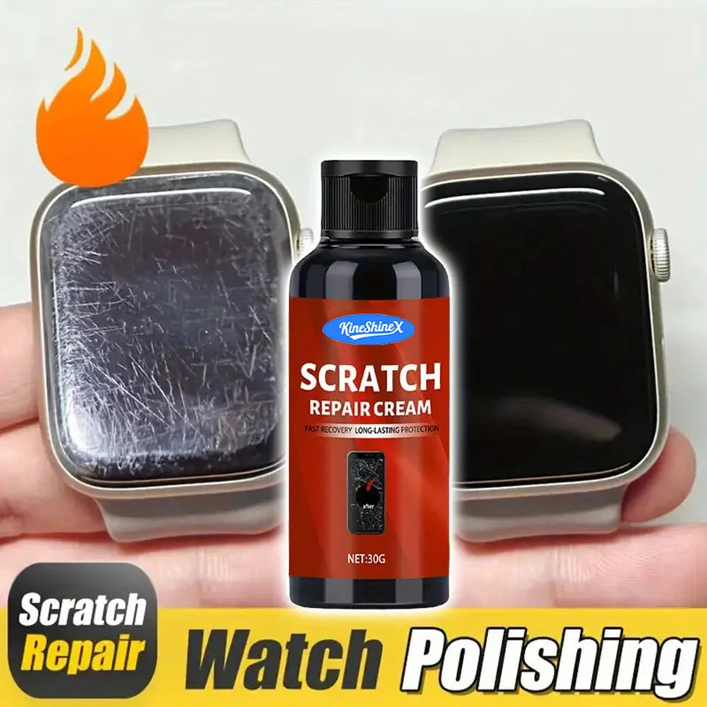 Screen Scratch Repair Cream,Eyeglass Lens Scratch Repair Polish,Mirror Scratch Repair Safe For All Glass & Metal Surfaces Peaceful Pleasures Health and Wellness