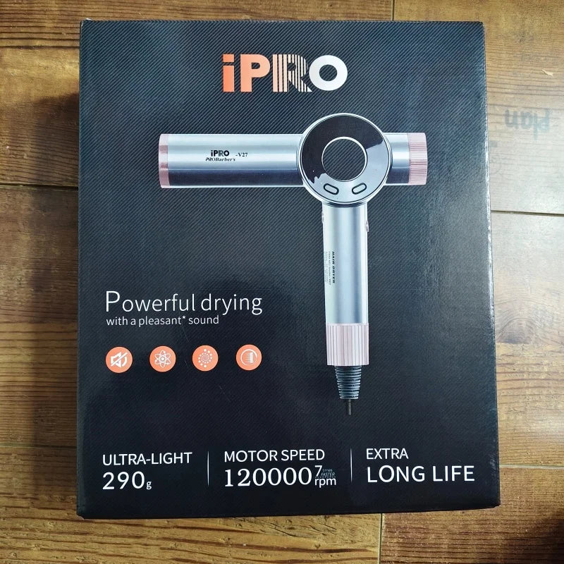 2026 New High-Speed Bladeless Hair Dryer With Brushless Motor, 120000 Rpm, High-Power, Hair Salon Specific, Household 220v Peaceful Pleasures Health and Wellness