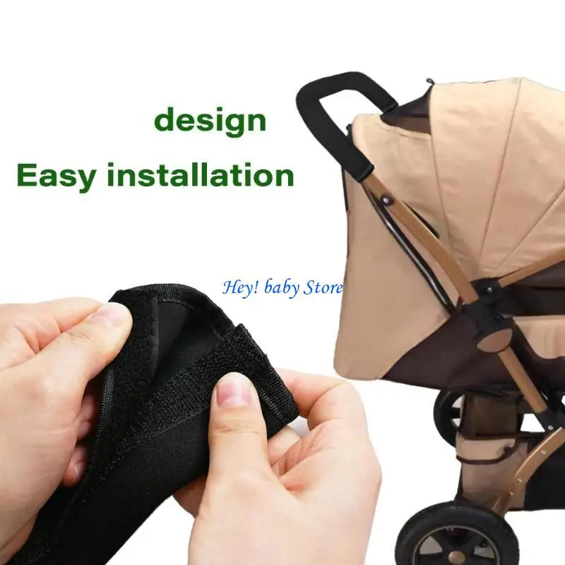 Neoprene Stroller Handle Cover | Soft, Non-Slip Ergonomic Grip