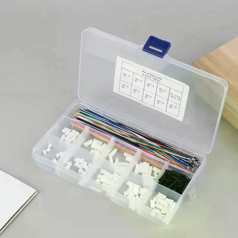 1.25mm Pitch Connector Kit – Socket, Plug & Pre-Crimped Wire Connector Kit Peaceful Pleasures Health and Wellness
