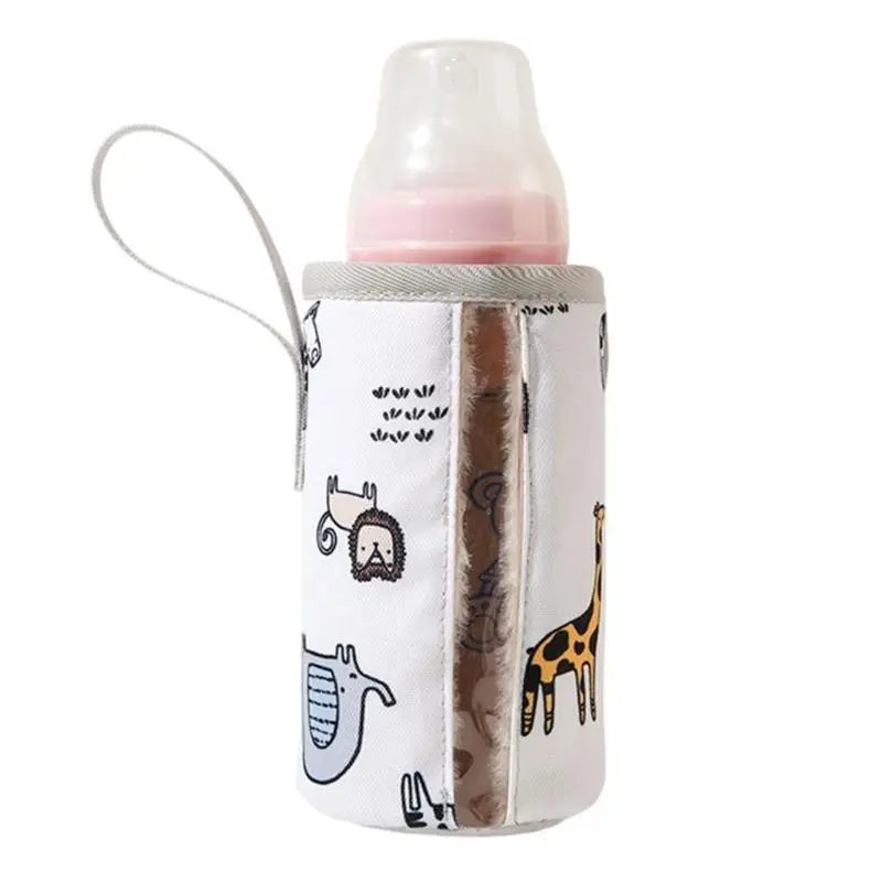 Baby Bottle Insulator Sleeve with Lanyard | Thermal Milk Cover