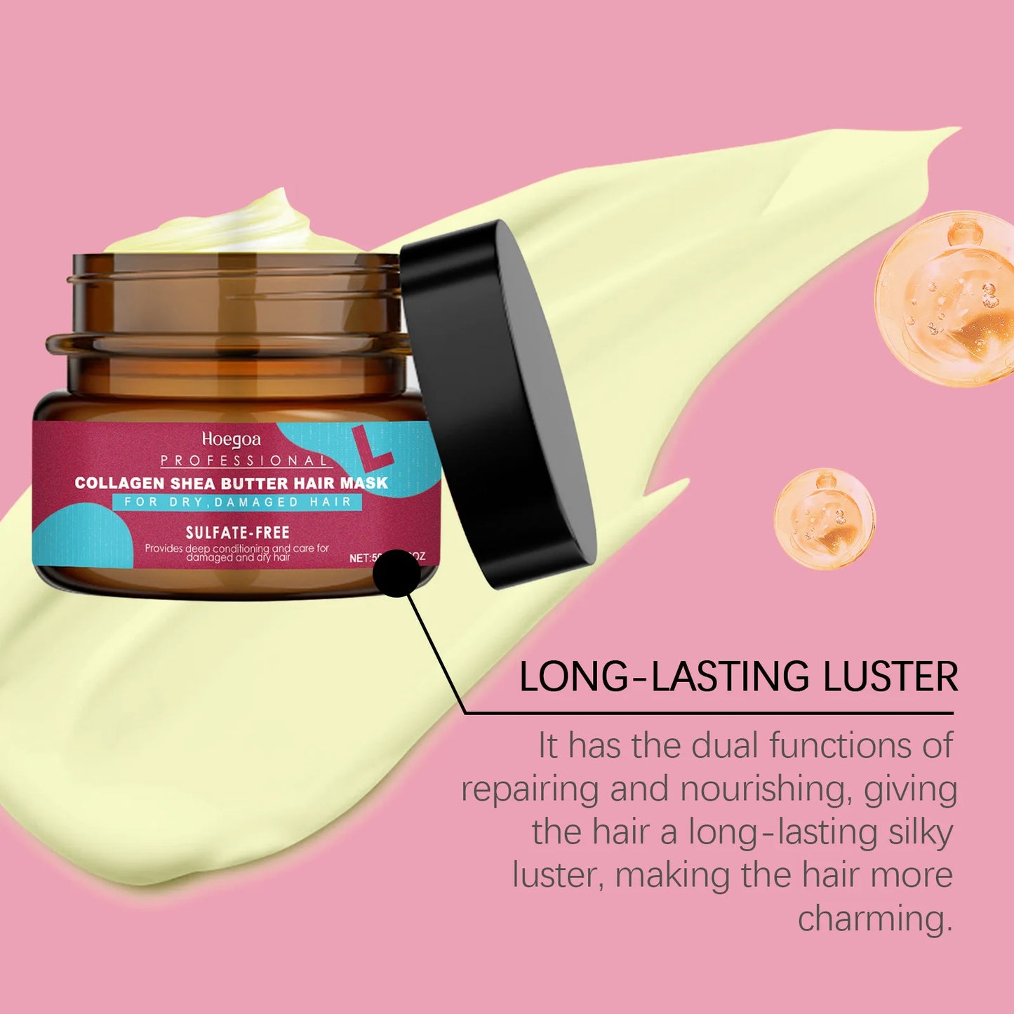 Hoegoa Keratin Hair Mask – Nourishing Treatment for All Hair Types