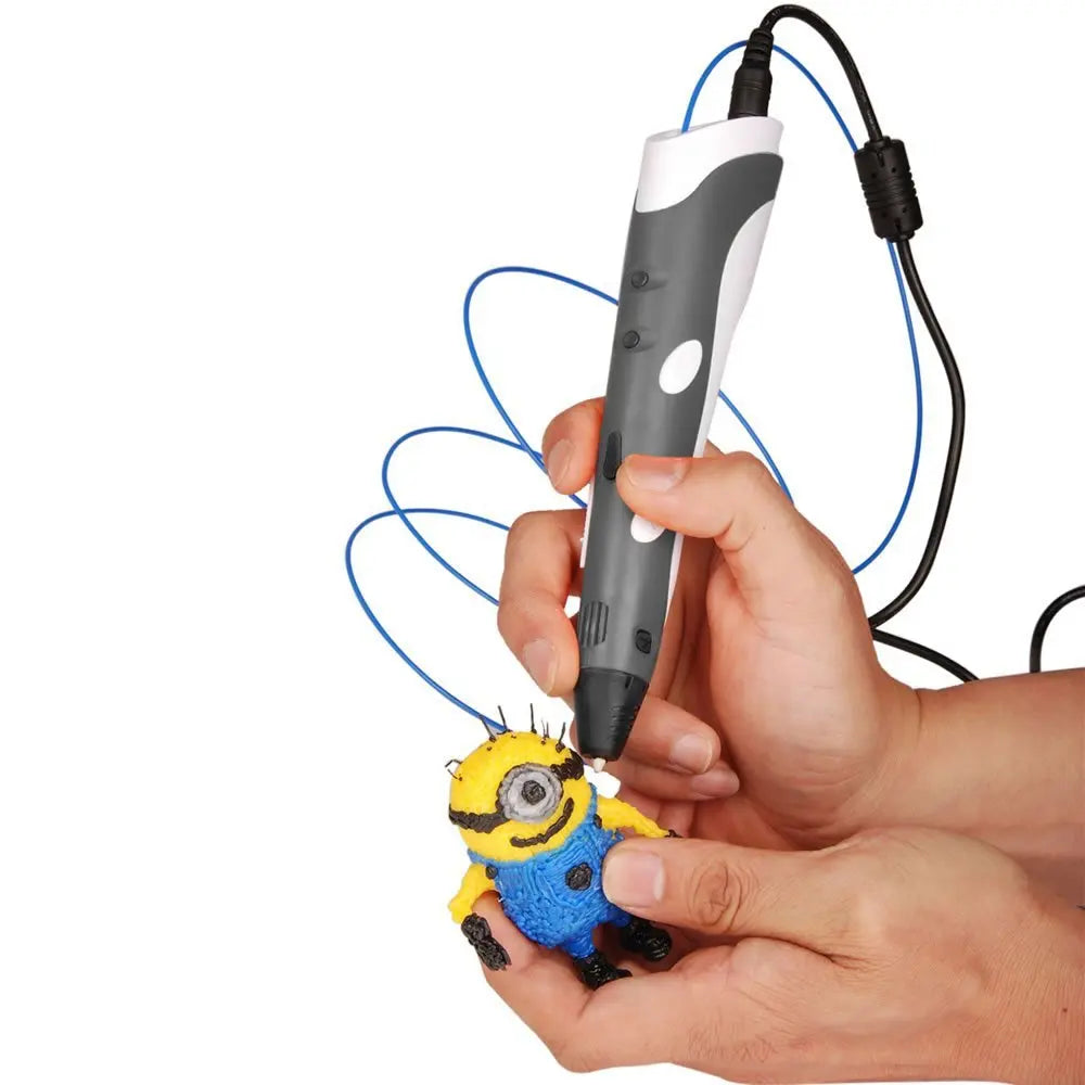 3D Pen Original DIY 3D Printing Pens With ABS Filament Creative Toy Birthday Gift for Kids Design Drawing 3D Printer Pen Peaceful Pleasures Health and Wellness