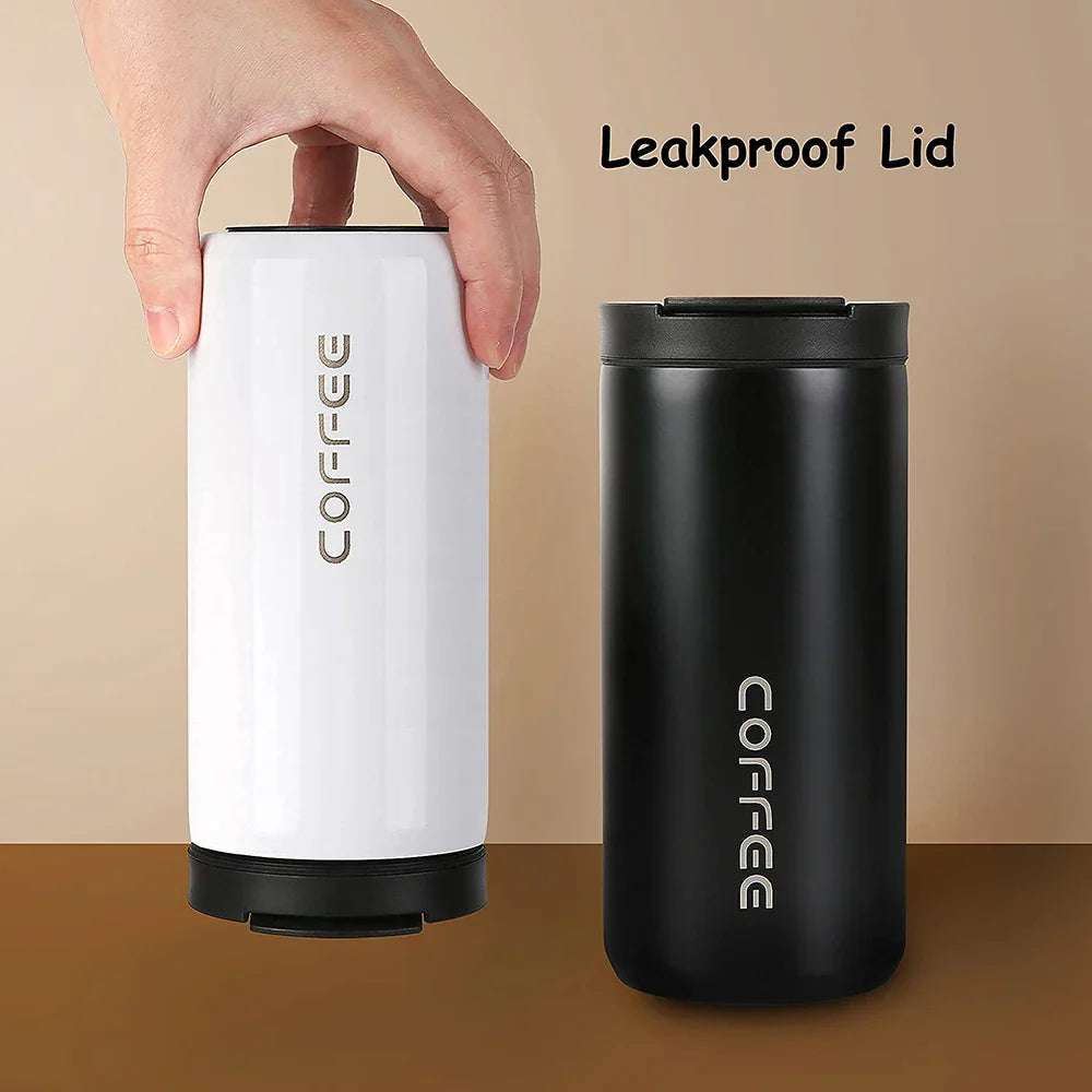 400ml Stainless Steel Insulated Travel Mug – Leakproof Thermos