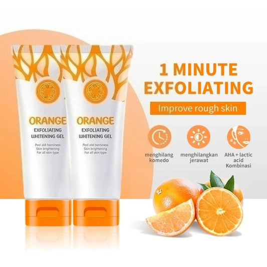 Orange Exfoliating Peeling Gel – Brightening Scrub 50g | K-Beauty Exfoliating Peeling Gel Peaceful Pleasures Health and Wellness 2pc