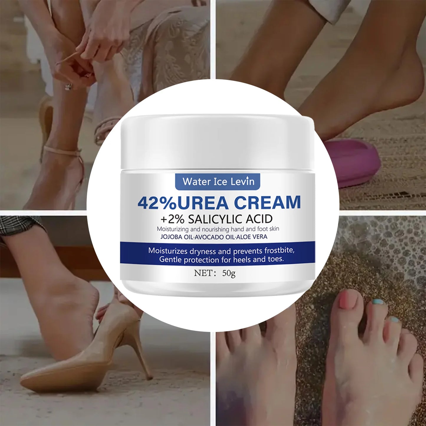 42% Urea Foot Cream with Aloe Vera | Deep Moisturizing 50g
