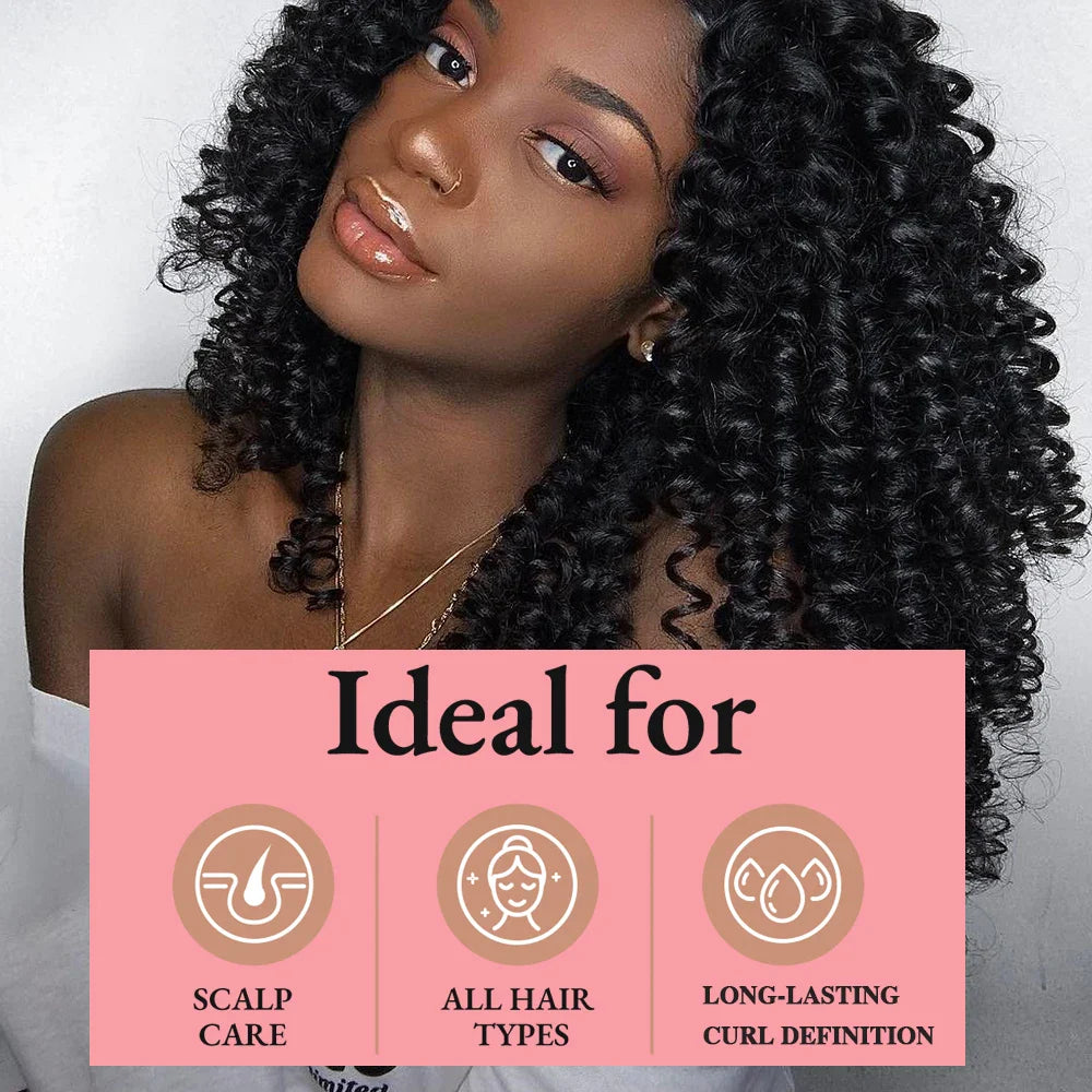 100ml Curl Boosting Hair Mousse | Frizz-Free Styling Foam