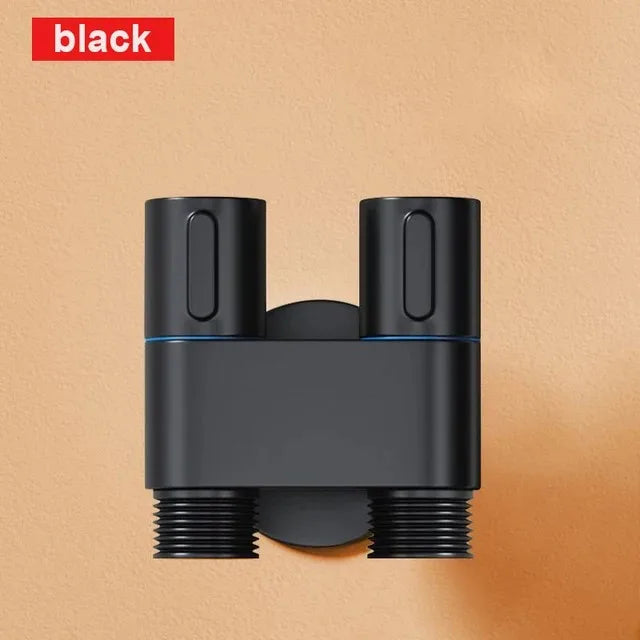 Handheld Bidet Toilet Sprayer Set with Dual Outlet Angle Valve
