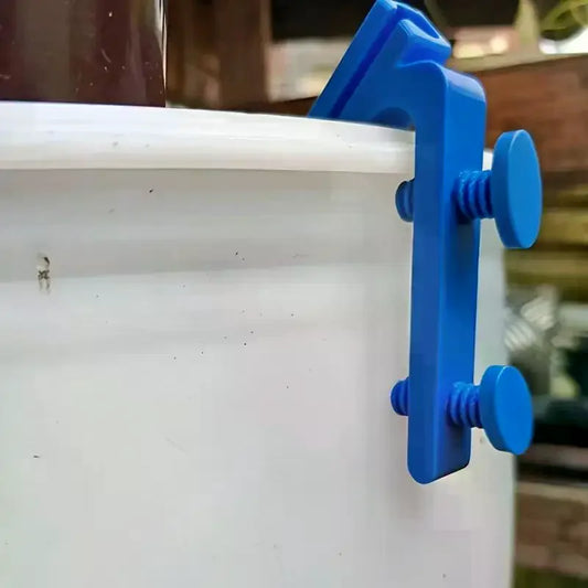 Adjustable Plastic Hose Clamp | Heavy Duty Pipe Mounting Clip Hose Mounting Clip Peaceful Pleasures Health and Wellness