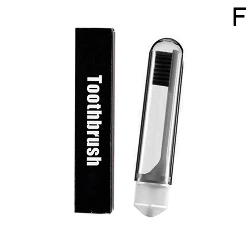 Portable Folding Toothbrush for Travel and Outdoor Use Peaceful Pleasures Health and Wellness F