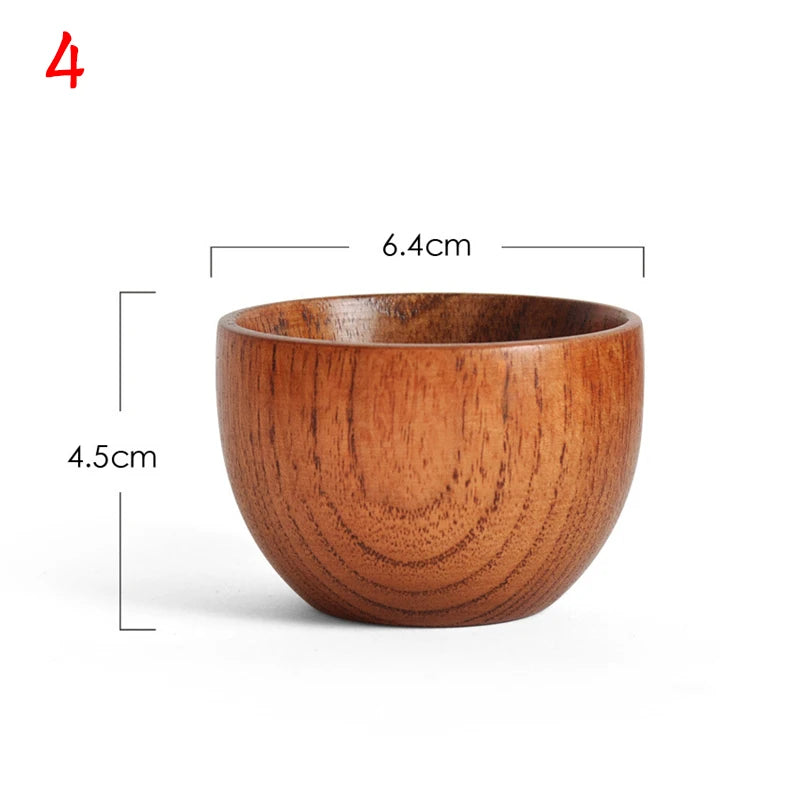 Wooden Big Belly Cups Handmade Natural Spruce Wood Cups Beer Tea Coffee Milk Water Cup Kitchen Bar Drinkware for Kitchen Peaceful Pleasures Health and Wellness 4