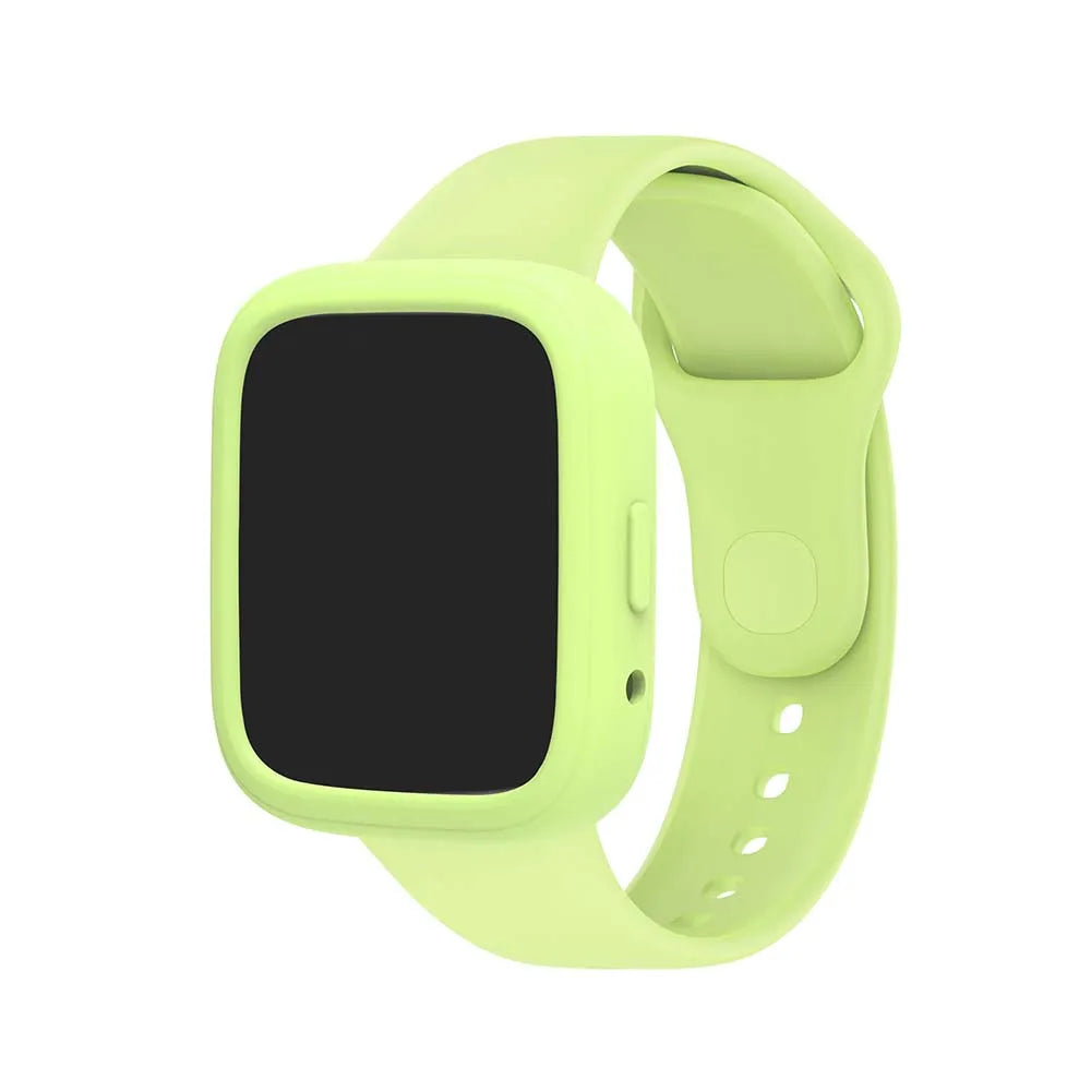 Silicone Strap+case Compatible for Redmi Watch 3 Active Smartwatch Band for Mi Watch 3 Active Protective Case Protector Cover Peaceful Pleasures Health and Wellness