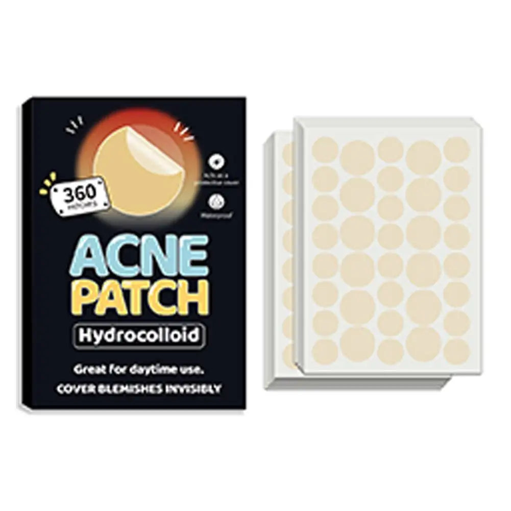 Invisible Hydrocolloid Acne Patches – Multi-Shape Spot Stickers for Face | 40–720 Pcs Peaceful Pleasures Health and Wellness E