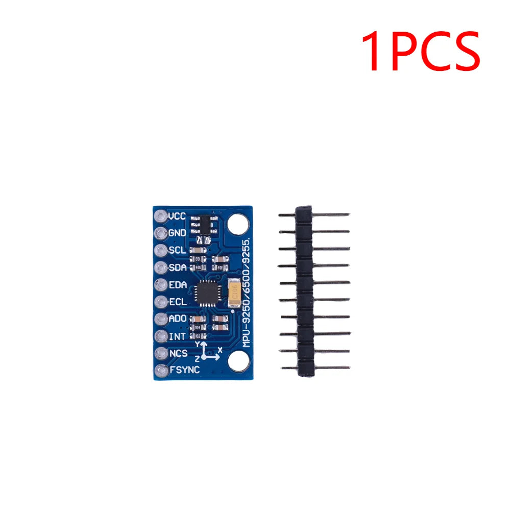 MPU6500 6-Axis Gyroscope Accelerometer Sensor Module IIC I2C SPI GY-6500 6-axis Attitude Gyro Sensor Replace MPU6050 for Arduino Peaceful Pleasures Health and Wellness 1PCS