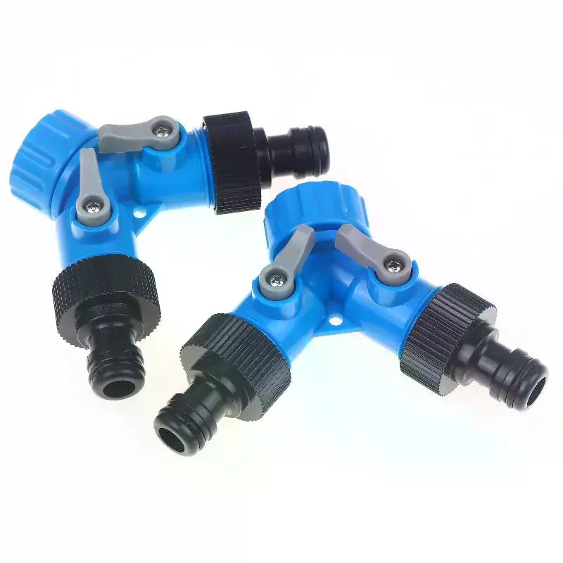3/4'' Threaded Female Shunt Valve, Y-Connector Faucet Water Splitter for Garden Irrigation System Peaceful Pleasures Health and Wellness