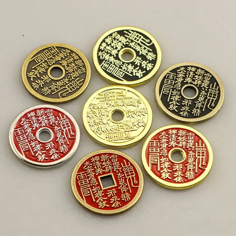 Alloy Copper Coin Zodiac Hollow Pendant Keychain Bag Ornament Chinese Knot Luck Mascot Decoration Accessories Room Decor Peaceful Pleasures Health and Wellness
