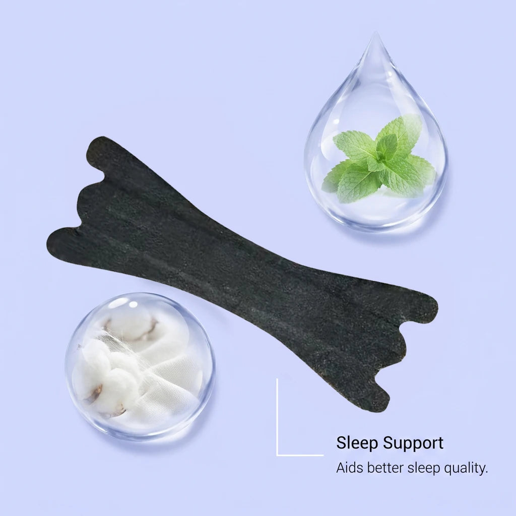 Breathable Nasal Strips for Better Sleep – 30 Count