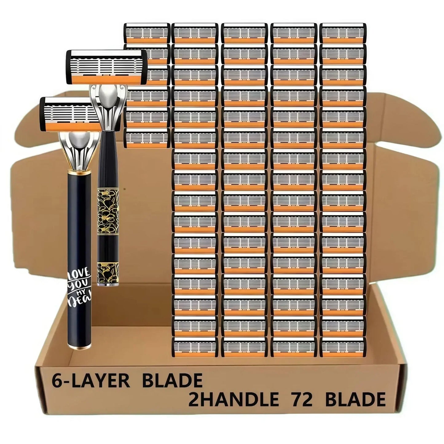 Women's Multi-Blade Manual Razor | Replaceable Head Shaver
