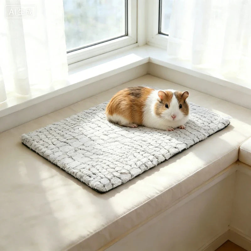 Self-Warming Cat Bed | Thermal Pet Mat – No Electricity