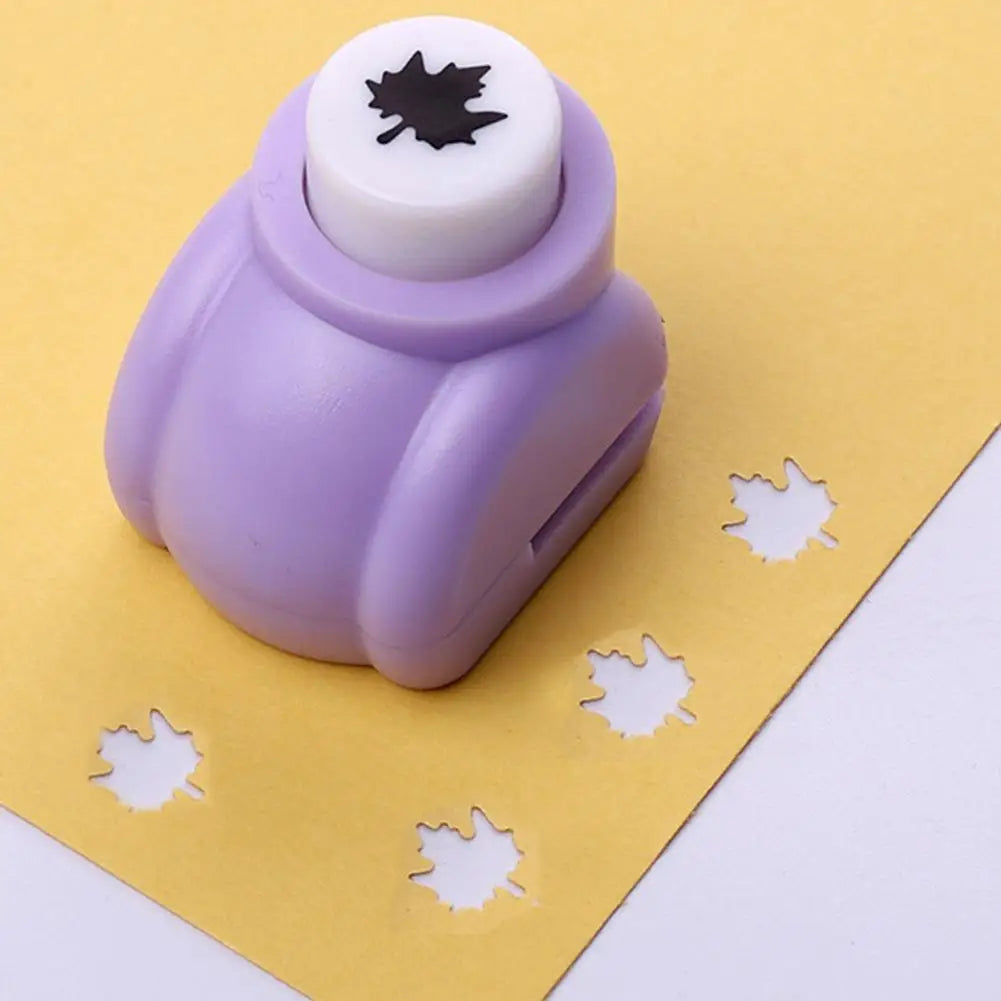 Mini Paper Craft Punch – Star, Leaf & Heart DIY Scrapbook Tool
