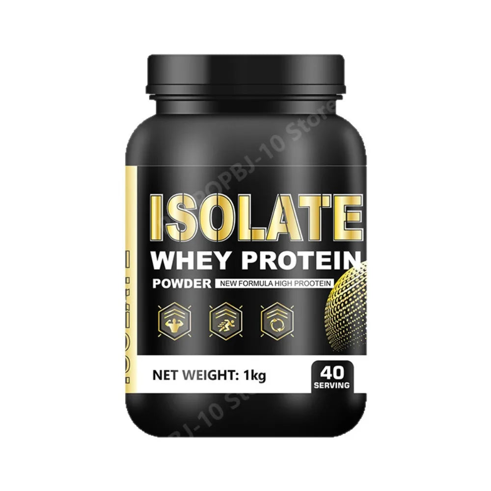 Whey Protein Isolate Powder Low Fat | Lean Muscle | 1kg