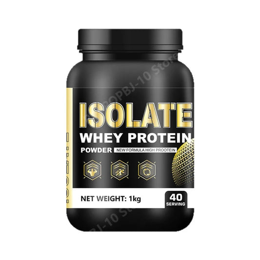 Whey Protein Isolate Powder Low Fat | Lean Muscle | 1kg Whey Protein Powder Peaceful Pleasures Health and Wellness