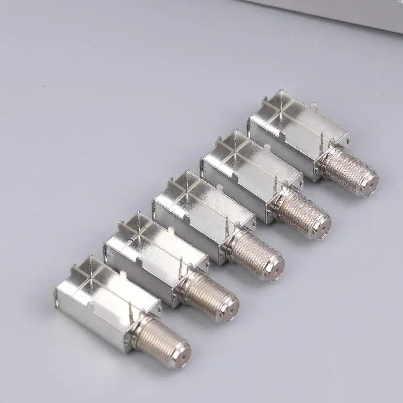 5/10Pcs IF 2414F With Integrated Imperial Threaded Connector M Shielding Box Coaxial Cable Connector High-Speed Data Transfer Peaceful Pleasures Health and Wellness