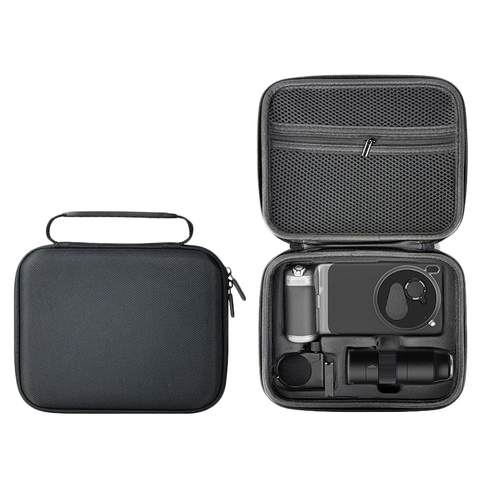 Hard Shell Camera Case For Vivo X300 Pro And X200 Shockproof Storage Bag With Custom Fit For Telephoto Lens Extender And Handle Peaceful Pleasures Health and Wellness black