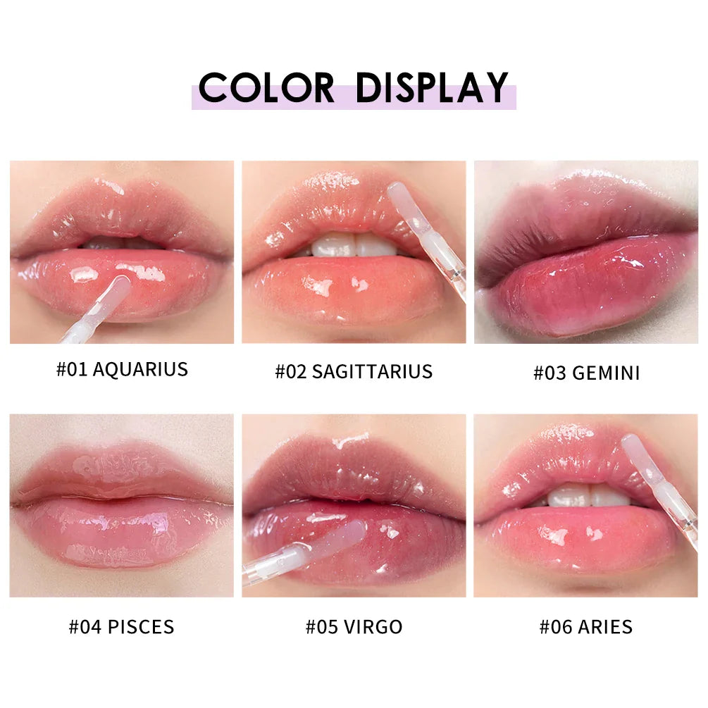 QIBEST Plumping Lip Gloss – Hydrating Long-Lasting Tint